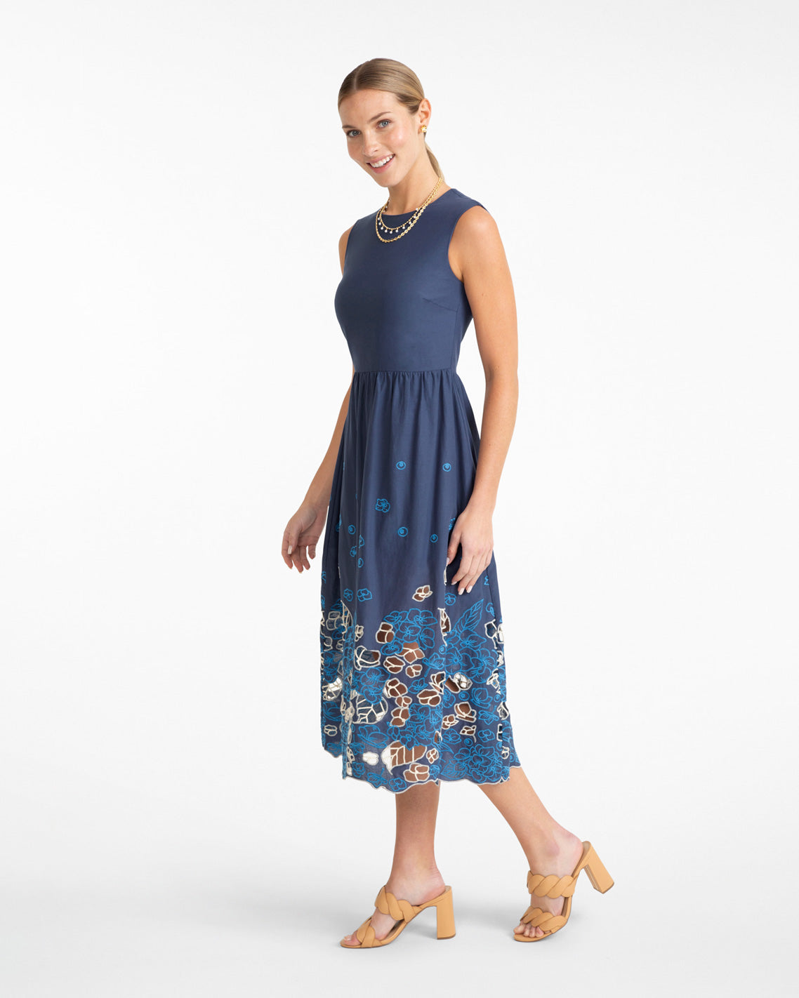 Palmer Dress in Embroidery