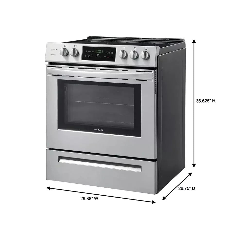 30 in. 5.0 cu. ft. Single Oven 锟斤拷 Stainless Steel